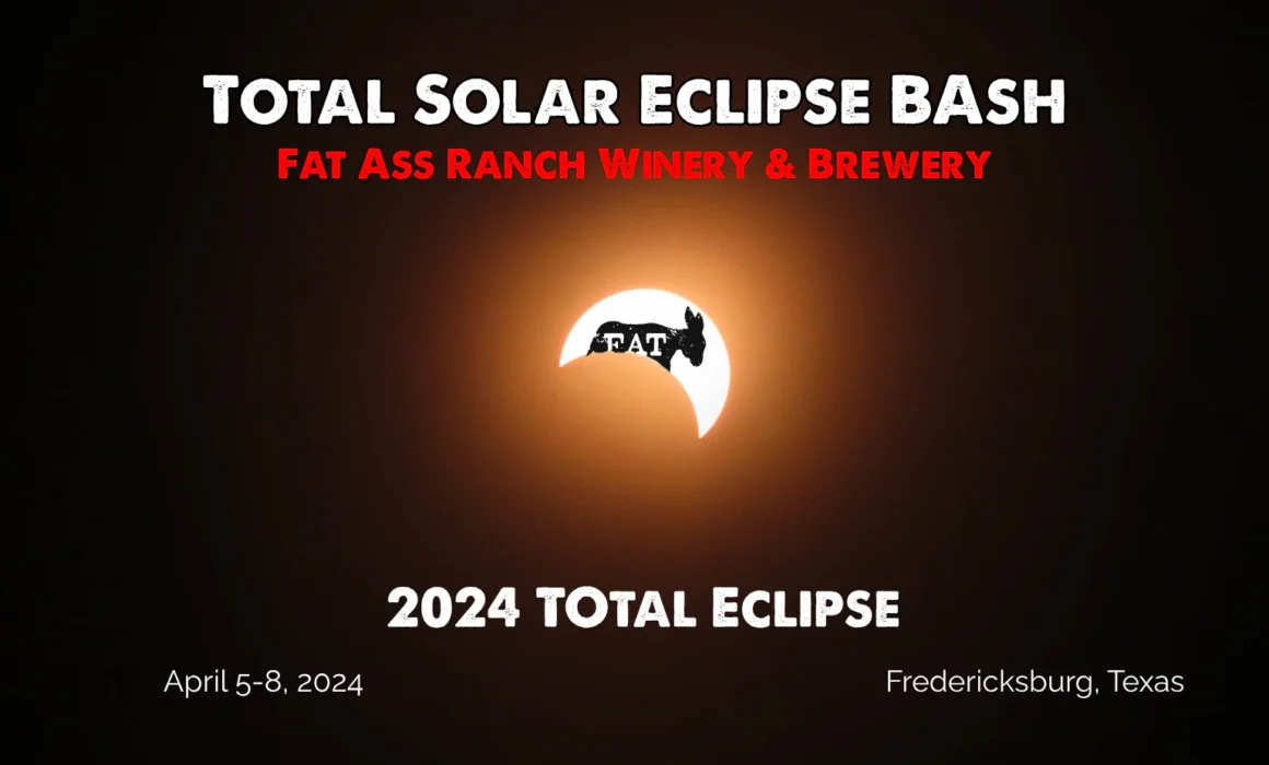 2024 Total Solar Eclipse at Fat Ass Ranch Winery