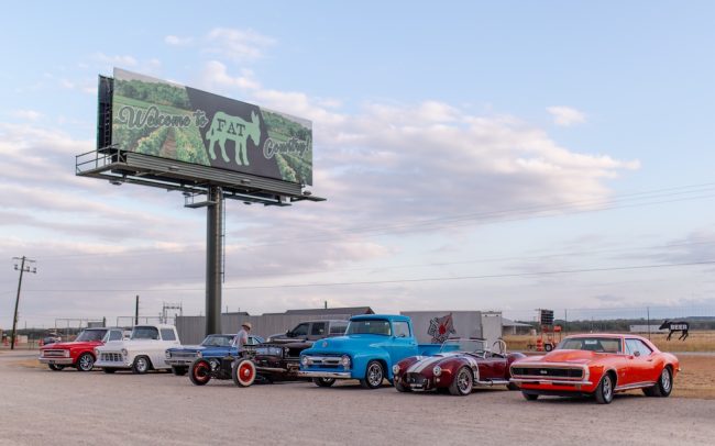Car show at Fat Ass