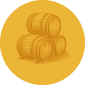 Barrels-Yellow Wine barrels icon