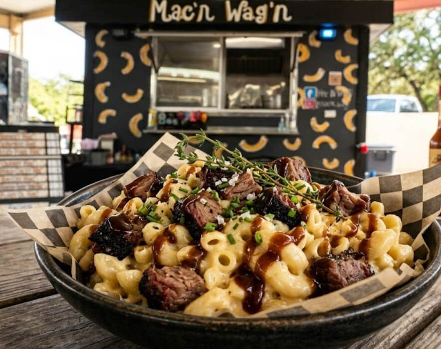 Mac N Wag N Food Truck menu