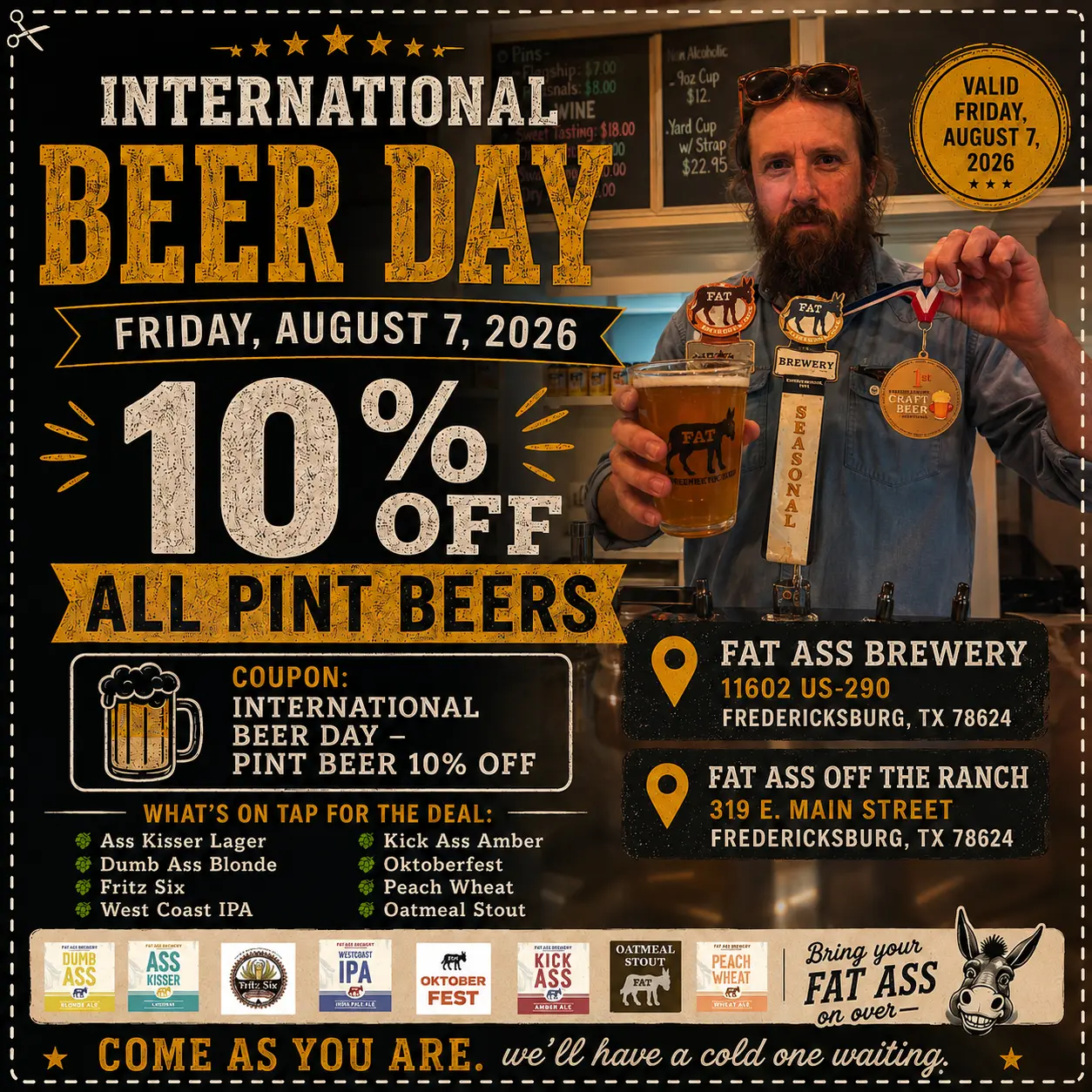Coupon for International Beer Day